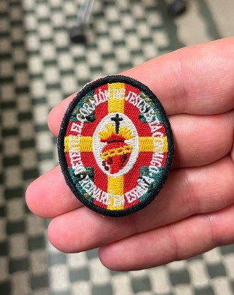 Most Sacred Heart of Jesus, have mercy on me! - Spanish Army Patch